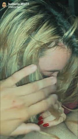 Teen Blonde Deepthroat 👱🏻♀️