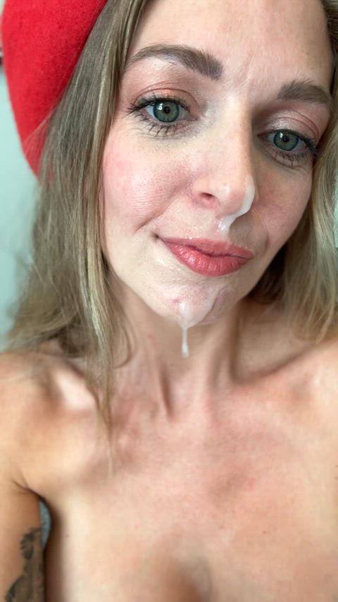 Dripping from my face