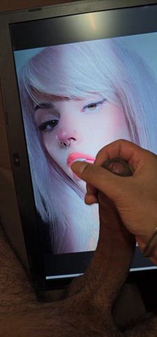 big dick blonde cumshot cumshots jerk off tribute clip