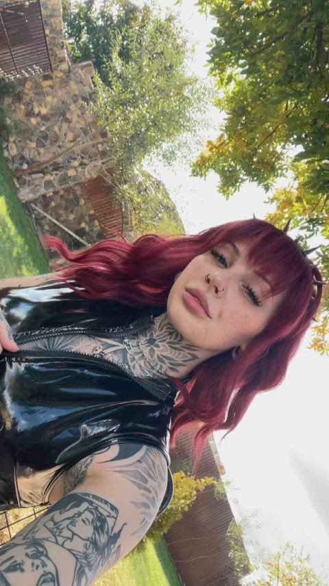 alt femdom mistressmercyrage red hair worship clip