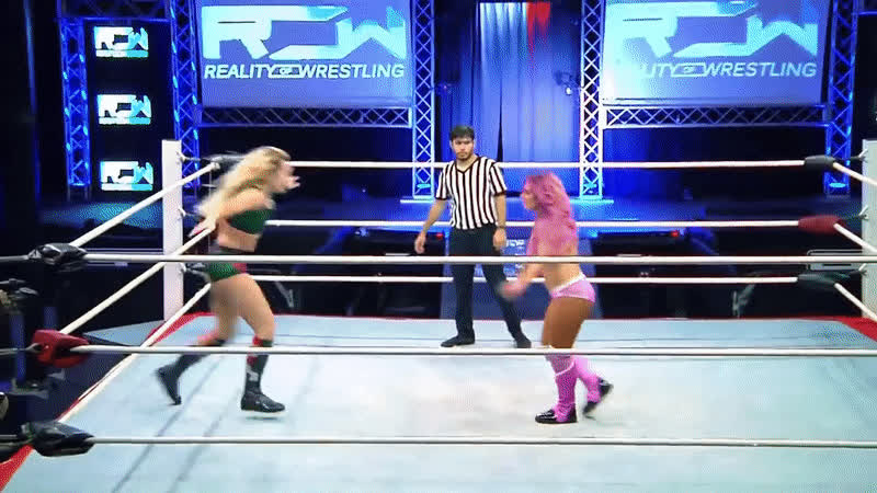 mexican pink white girl wrestling clip