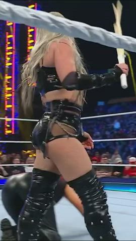 blonde booty pawg petite wrestling clip