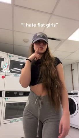 Pawg Thick White Girl clip