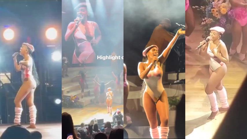 bouncing tits celebrity exhibitionism exhibitionist public sexy tits clip