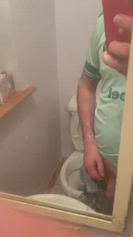 horny hostel peeing public clip