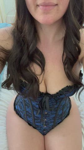 Big Tits Boobs Corset Lingerie MILF clip