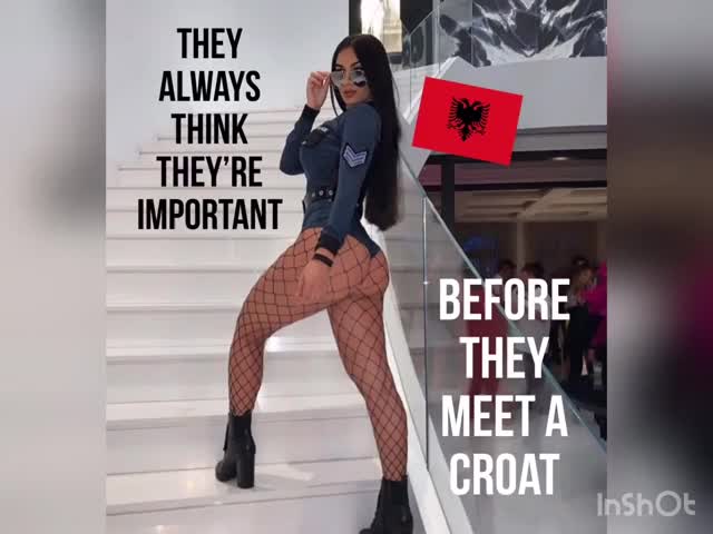 Albanian Croatian Tight clip