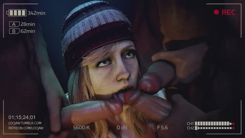 Animation Blowbang Cam Cockslap Gangbang Licking Male Masturbation clip
