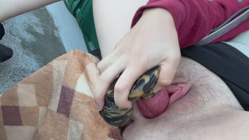 Obsessed with the way my clit jiggles after pumping
