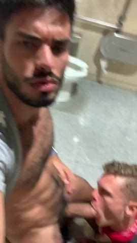 Big Dick Exhibitionist Sucking clip