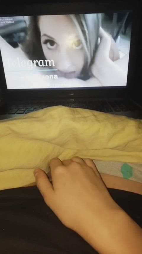 ...watching lesbian licking pussy