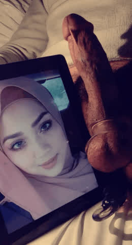 bbc cock hijab clip