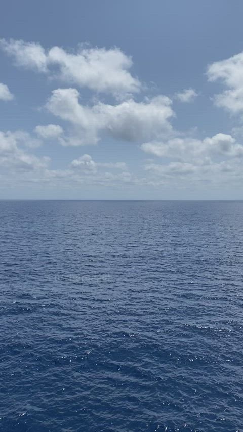 I may be the first one exposing my tits on a boat