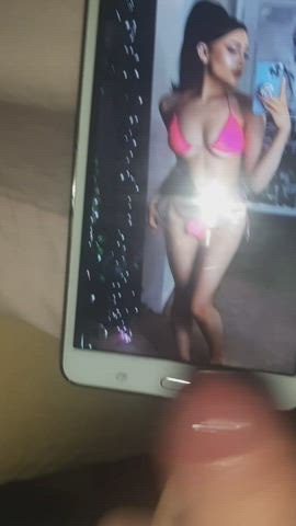 ariana grande cum on tits cumshot clip