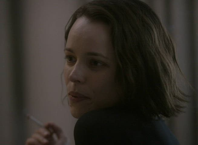 celebrity female rachel mcadams smoking clip