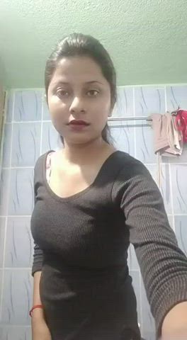 desi selfie striptease clip