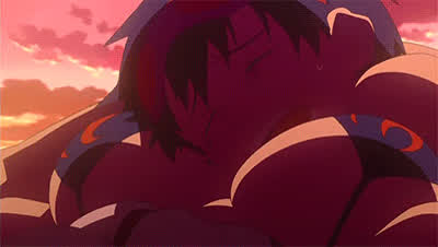 Anime Big Tits Bikini Bouncing Tits clip