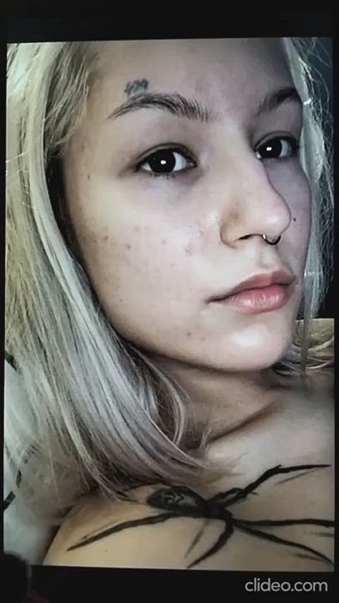 cum tattoo teen covered-in-cum facials masturbation money-shots real-cock clip