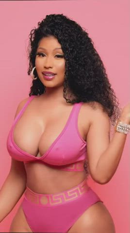 Boobs Ebony Nicki Minaj clip
