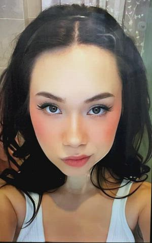 asian cum cumshot facial tribute clip
