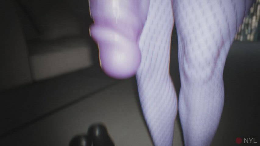 3d animation big dick big tits blowjob futanari overwatch clip