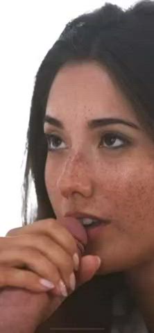 blowjob brunette eva lovia pornstar teen clip