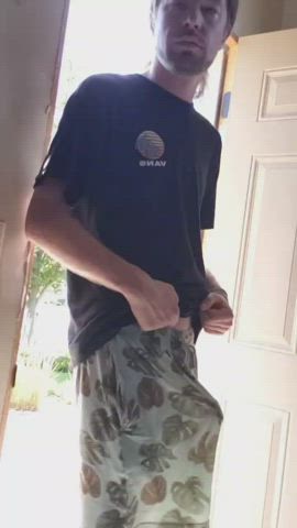 Teasing in pajamas