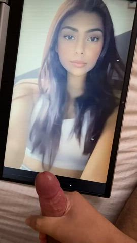 This beautiful slut deserved a big load