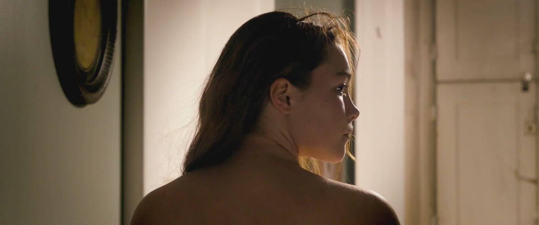 British Brunette Nude clip