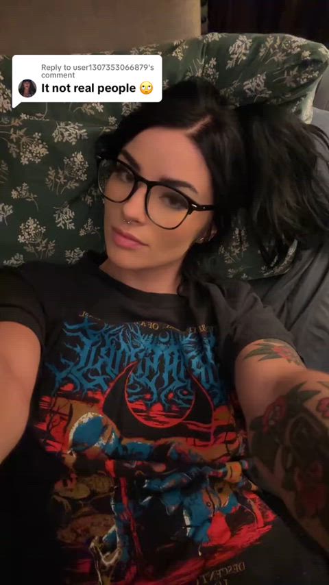 brunette goth long tongue tongue tongue fetish clip
