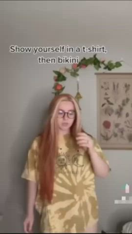 bikini censored sissy tiktok clip