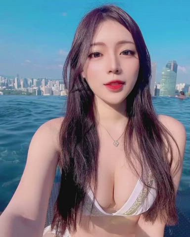 asian boat cute korean model clip