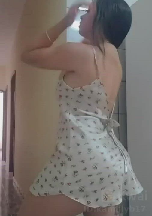 White Satin nightie