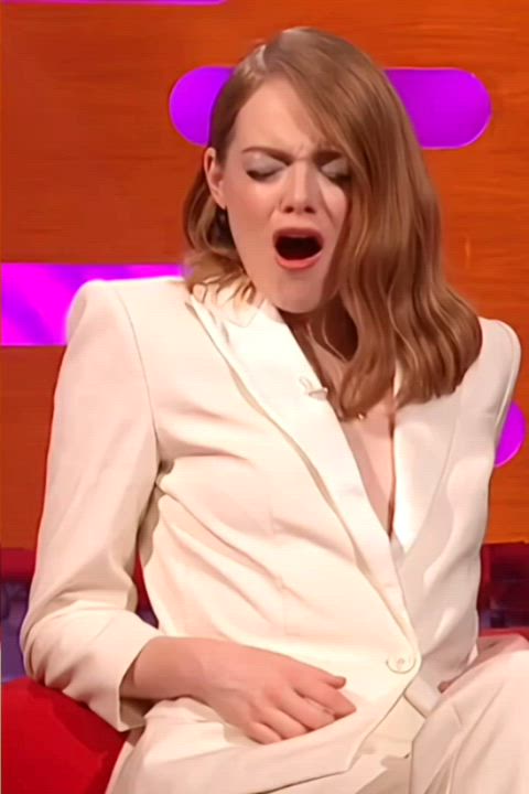 celebrity emma stone redhead clip