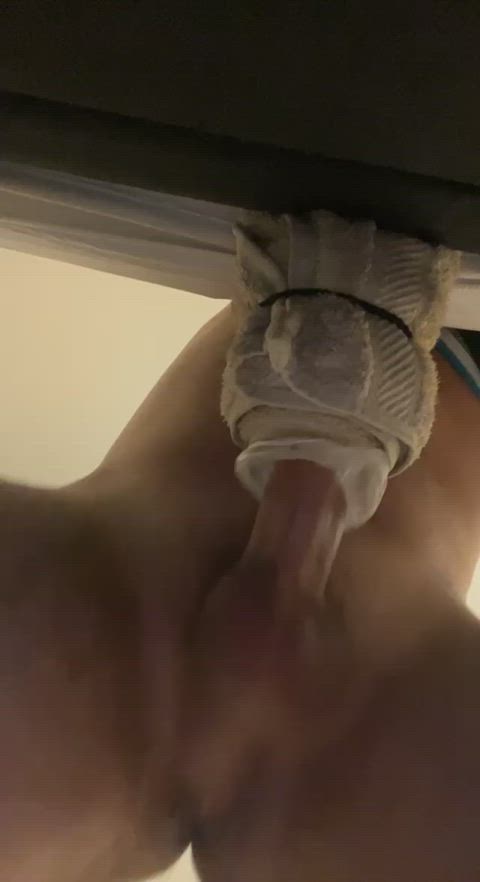 Covering the camera with cum ๐