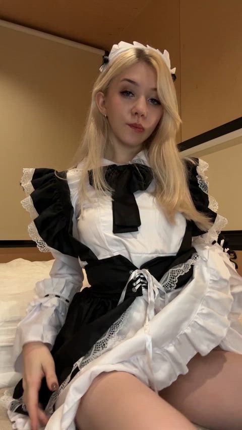 18 years old anime cosplay real-orgasms tik-tok clip