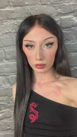 What would you do if you were undressing me and my girl cock popped out my panties