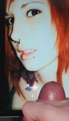 amateur babecock cum cumshot emo gamer girl homemade tribute worship clip