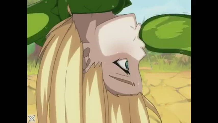 animation bondage hentai lesbian licking tentacles clip