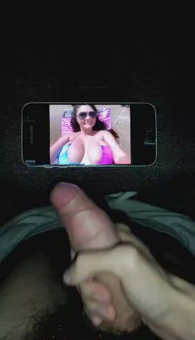 bwc big dick big tits huge tits jerk off masturbating natural tits tits tribute clip