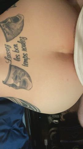 Ass Clapping Doggystyle Tattoo clip