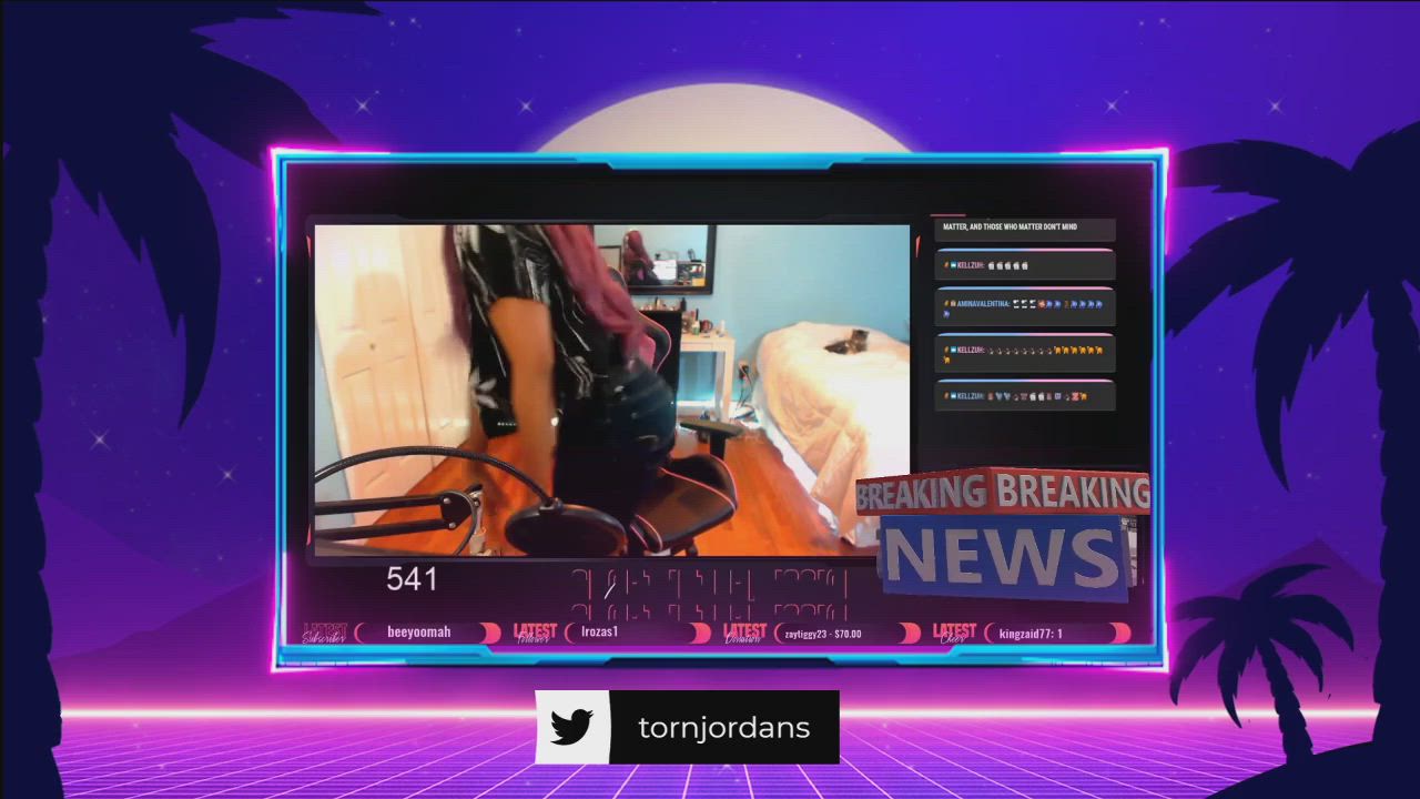 Ebony Gamer Girl Twerking clip