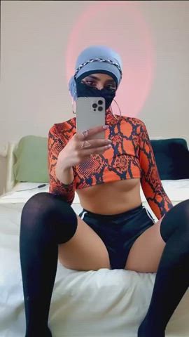 amateur ass brunette hijab muslim clip