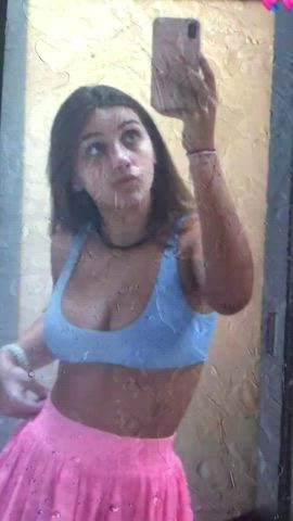 Cumshot Teen Tribute clip