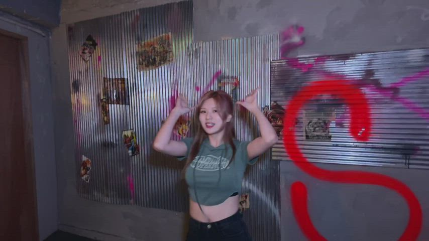 asian big tits dancing korean clip