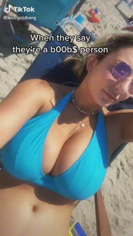 big tits bikini boobs clip