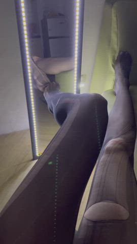 feet feet fetish foot worship stockings clip