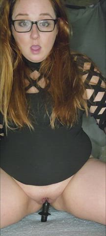Butt Plug Chubby Glasses MILF clip