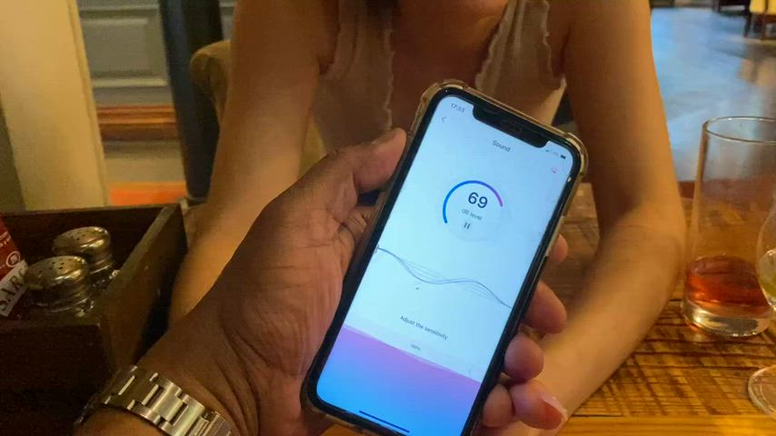 amateur public vibrator clip