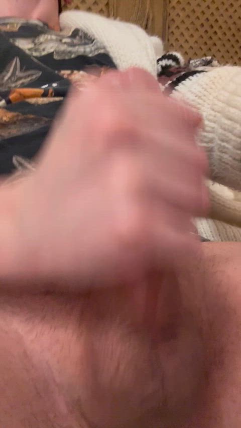 Cumming from my hypo cock